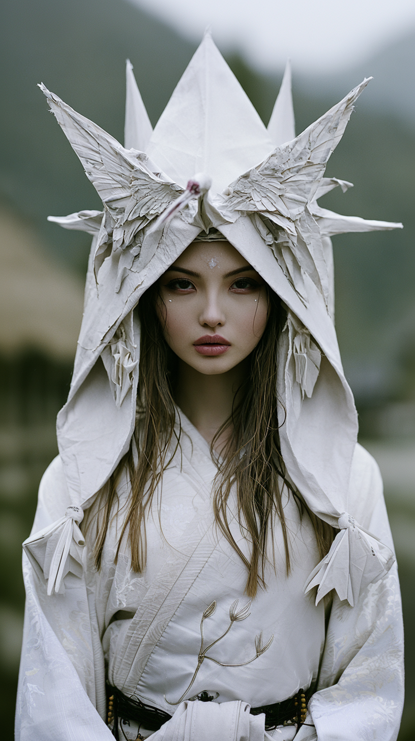 Shizuka, rare tsuru spirit of the Inner Temple